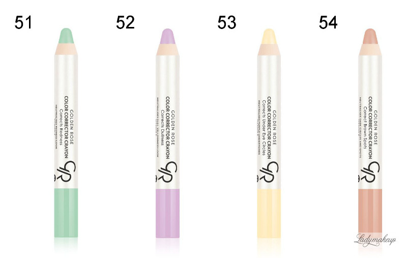 Color corrector crayon