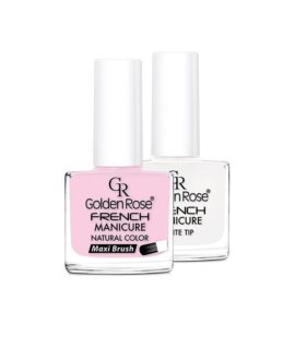 Golden rose french manicure set 2x10ml