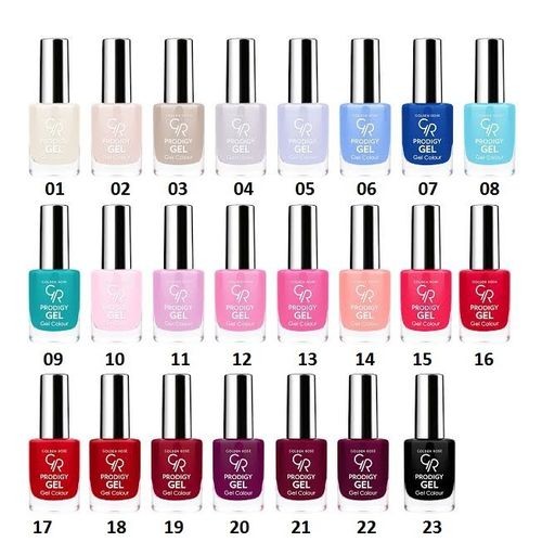 Golden rose prodigy gel color (10days)
