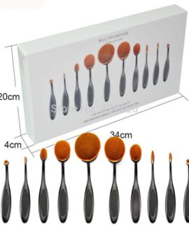 Multipurpose make up brush 10 τμχ