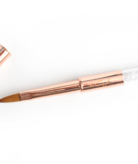 Acrylic Application Brush #08 Rose Gold