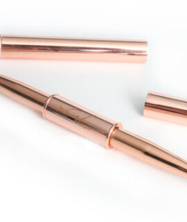 Skiny Nail Art Brush 5mm & 7mm Rose Gold