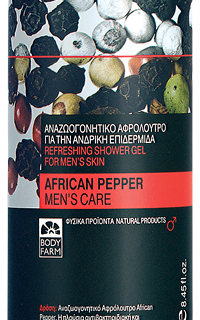 Αναζωογονητικό Αφρόλουτρο African Pepper 250ml